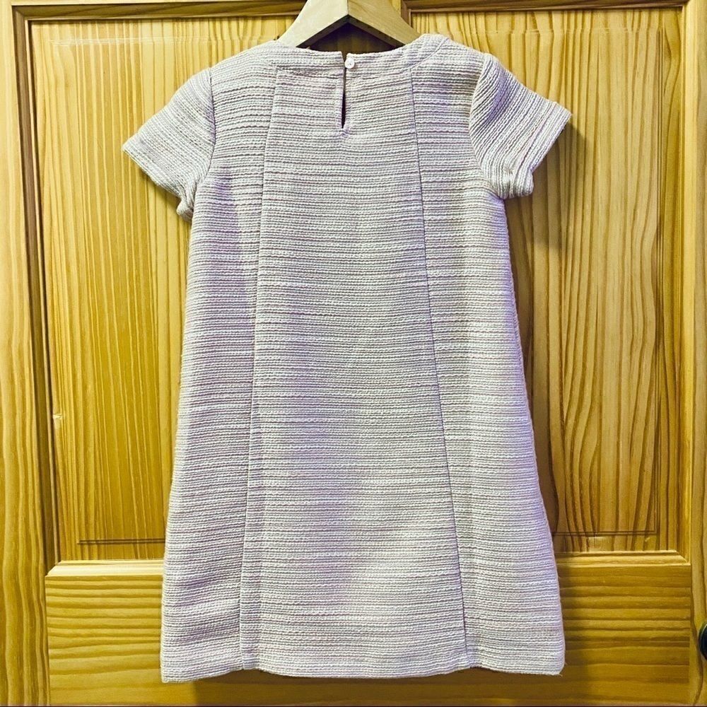 Gymboree mod retro pink white flowy A line dress - Picture 3 of 9